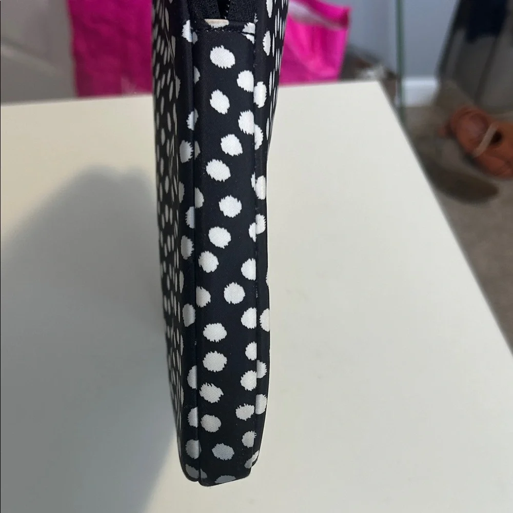 Kate Spade Black and White Dotted Tablet Sleeve